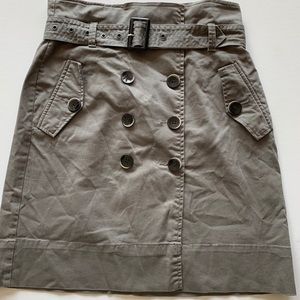 United Colors of Benetton olive green skirt 40